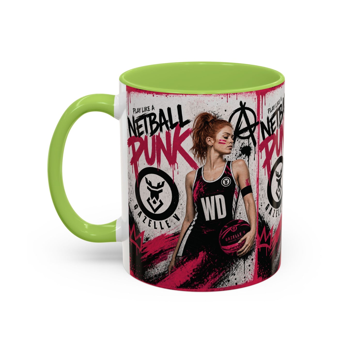 Netball Punk Defence (GK/GD/WD) Coffee Mug