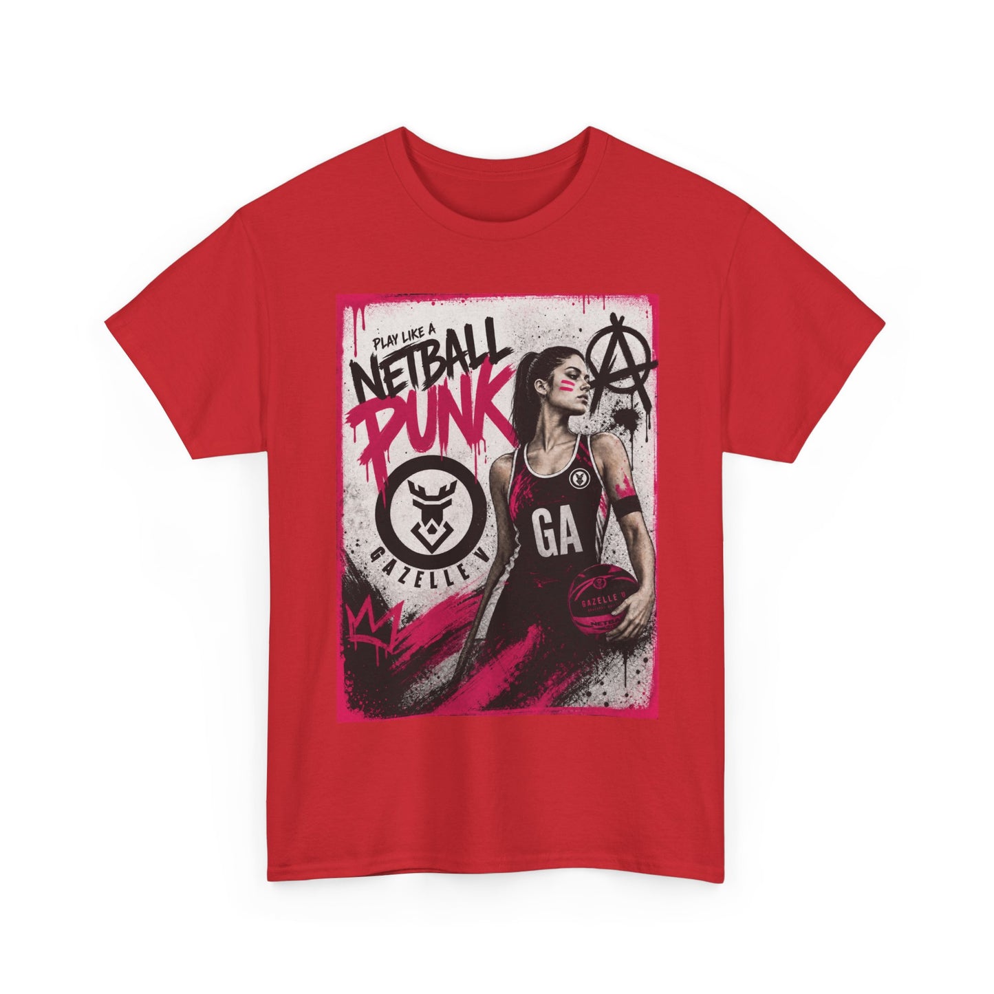 'GA Netball Punk' Limited Edition T-Shirt.