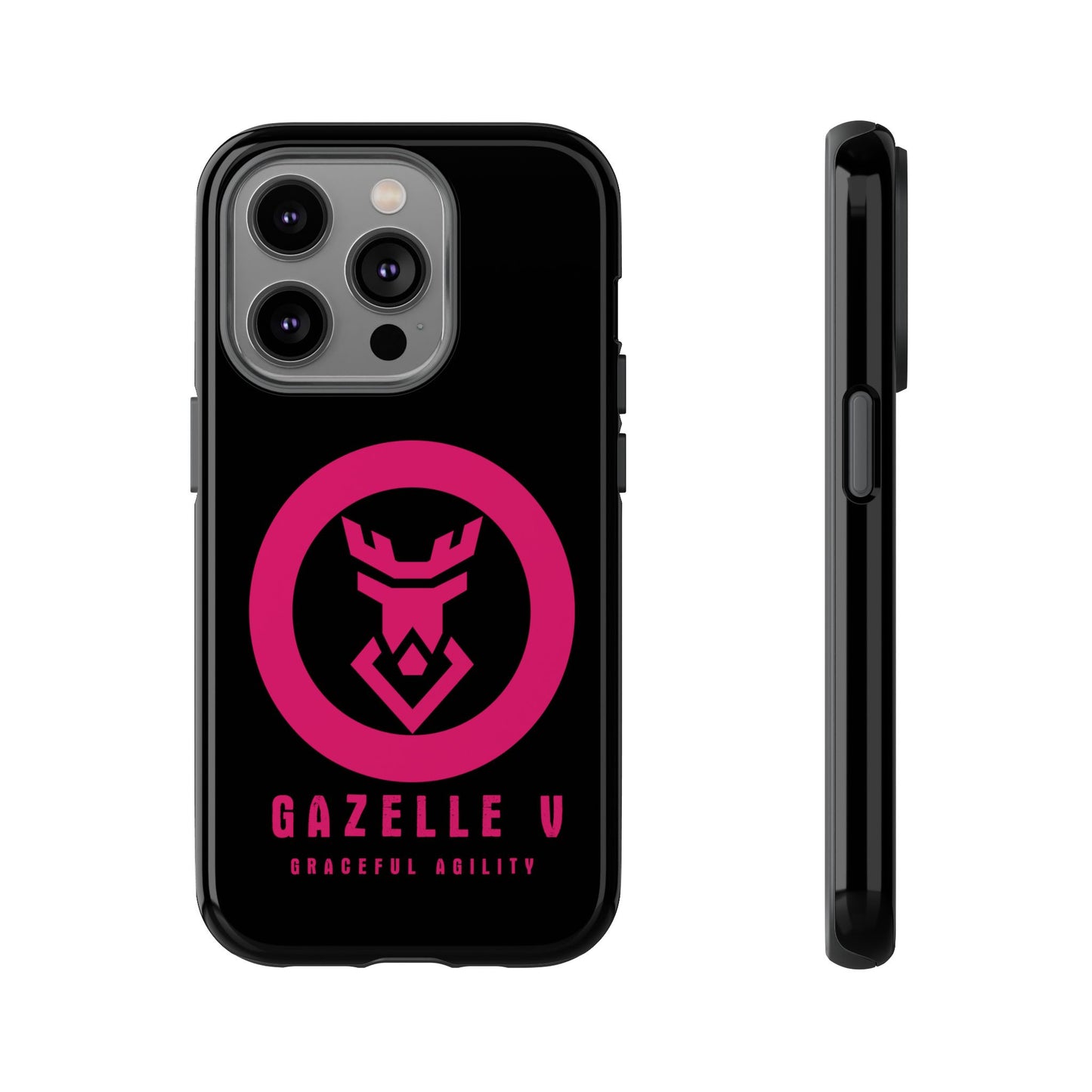 Gazelle V 'Graceful Agility' Toughened Phone Case