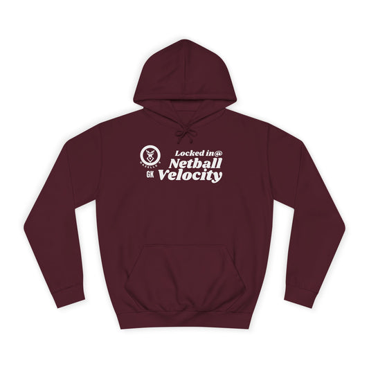 'Gazelle GK (Goal Keeper) Locked In@ Netball Velocity' Hoodie