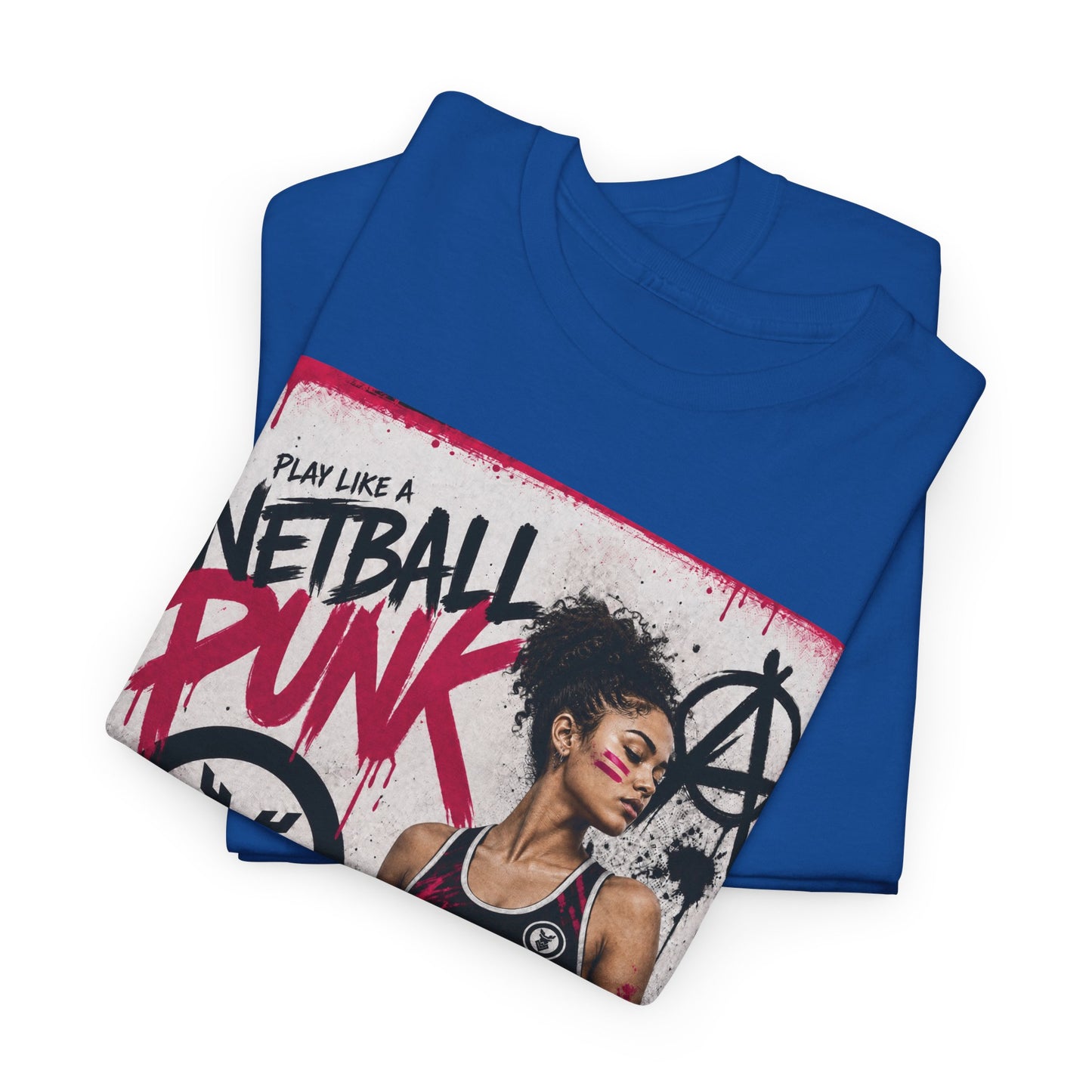 'GS Netball Punk' Limited Edition T-Shirt. PERSONALISATION AVAILABLE