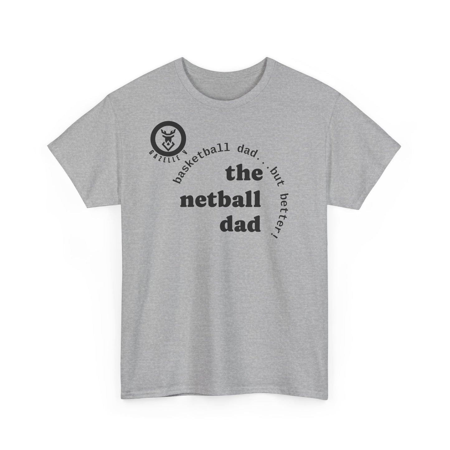 Gazelle V 'the netball dad' t-shirt