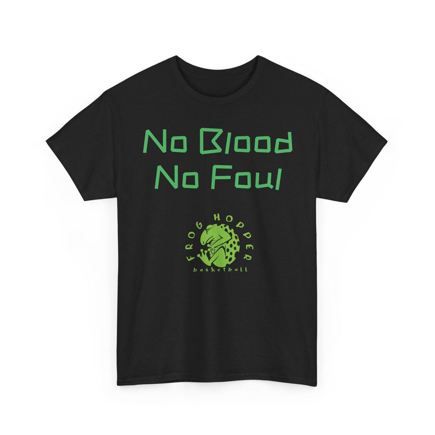Frog Hopper Basketball "No Blood. No Foul" Sports T-Shirt