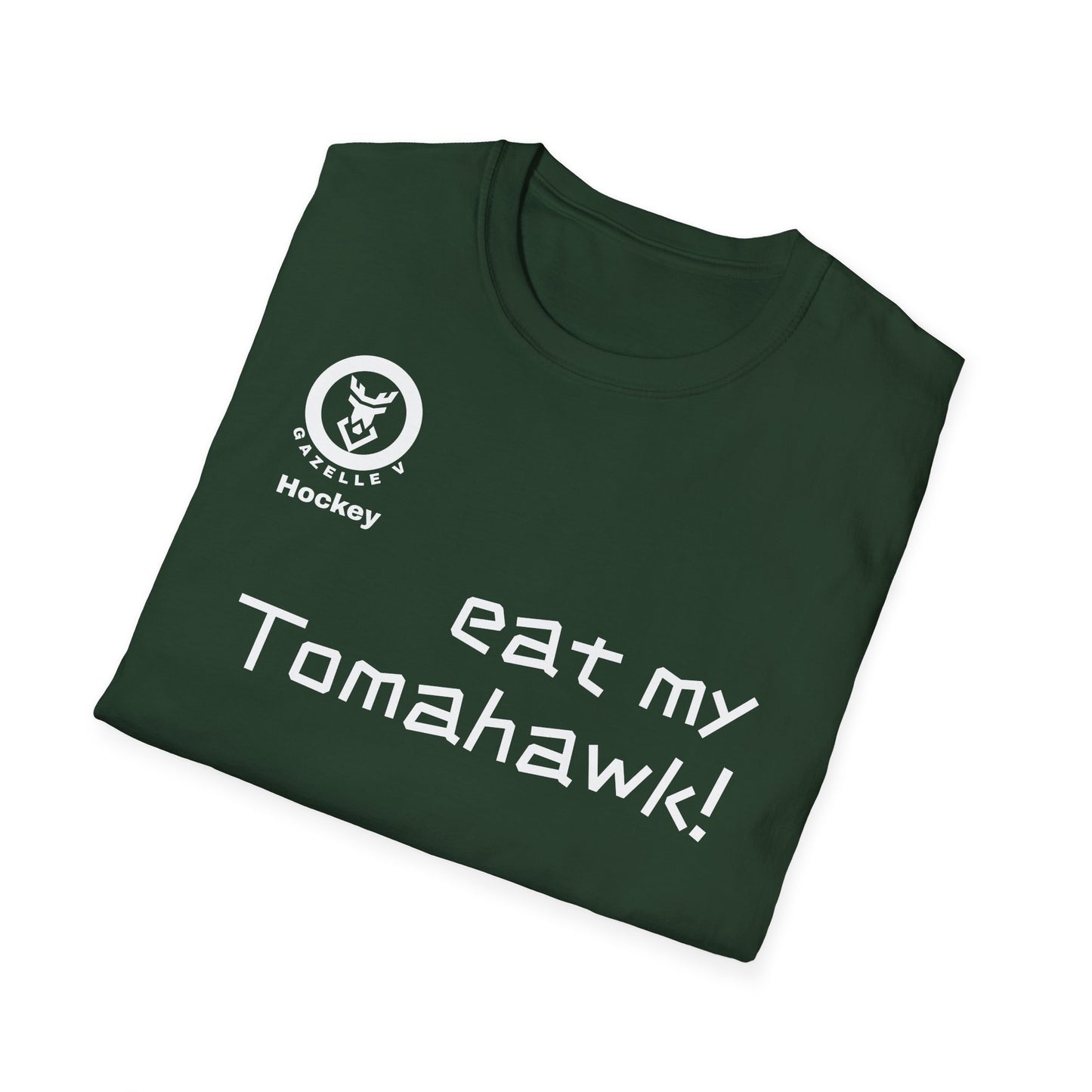 Gazelle V 'Eat My Tomahawk!' Hockey T-Shirt