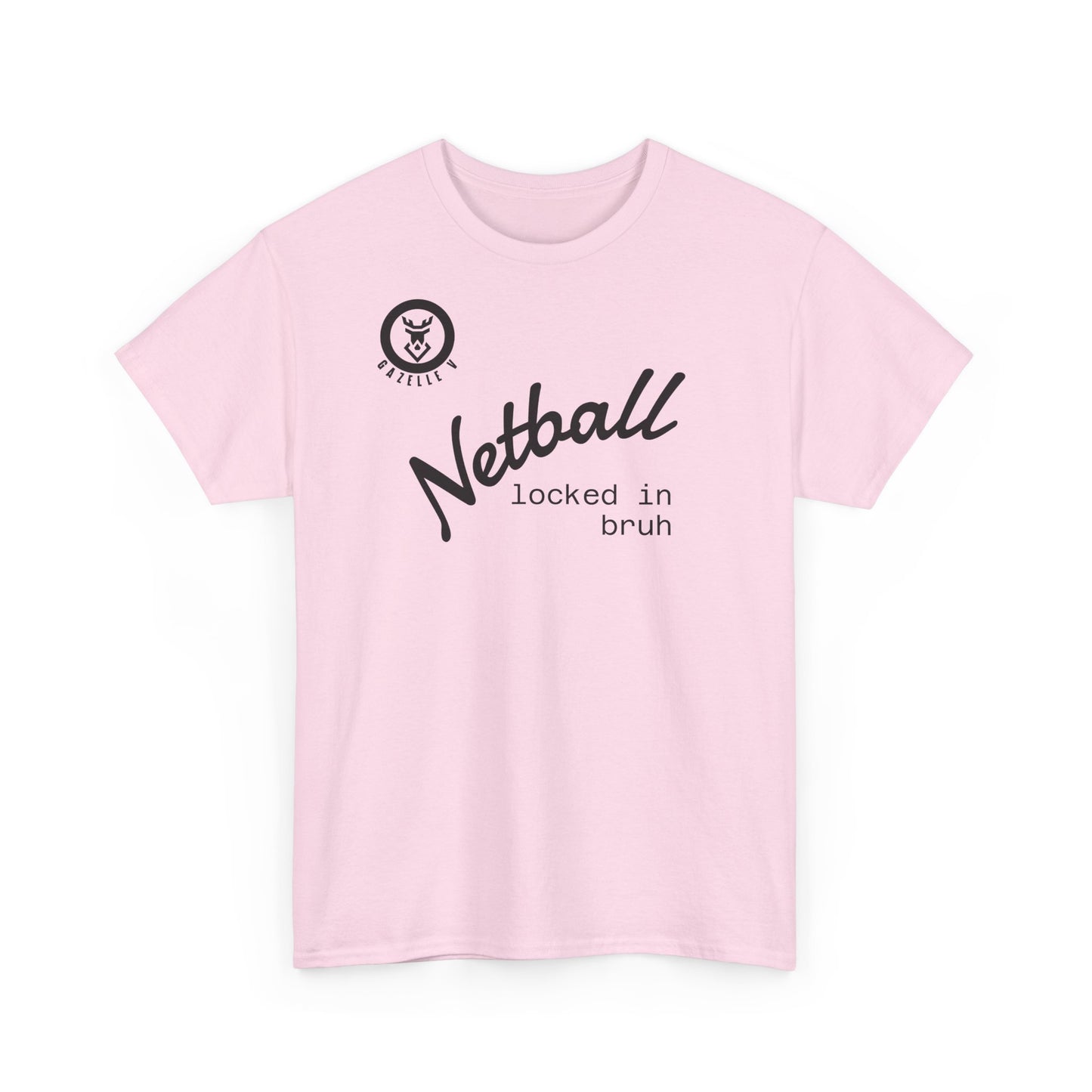 Gazelle V Netball "locked in bruh" Sports T-Shirt