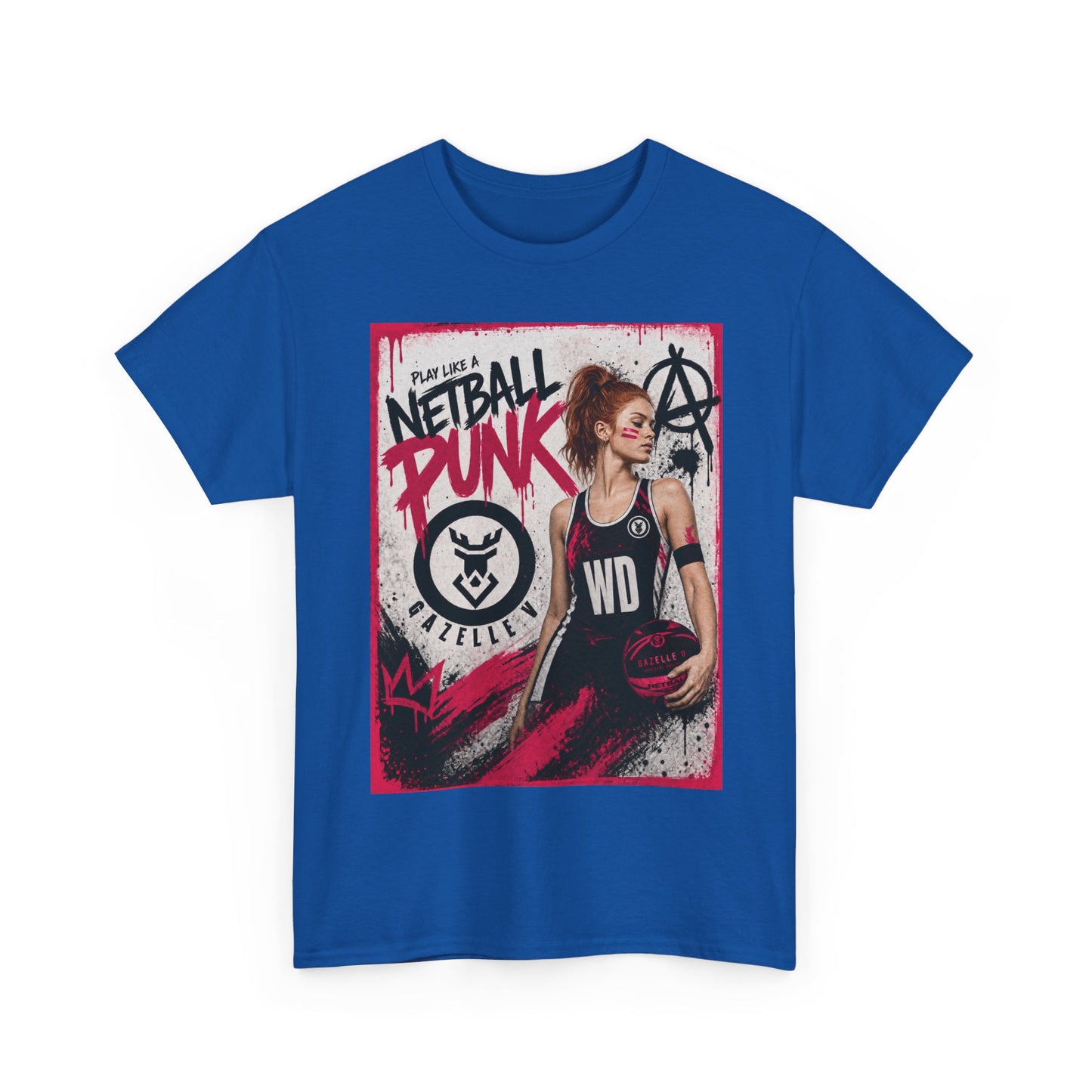 'WD Netball Punk' Limited Edition T-Shirt