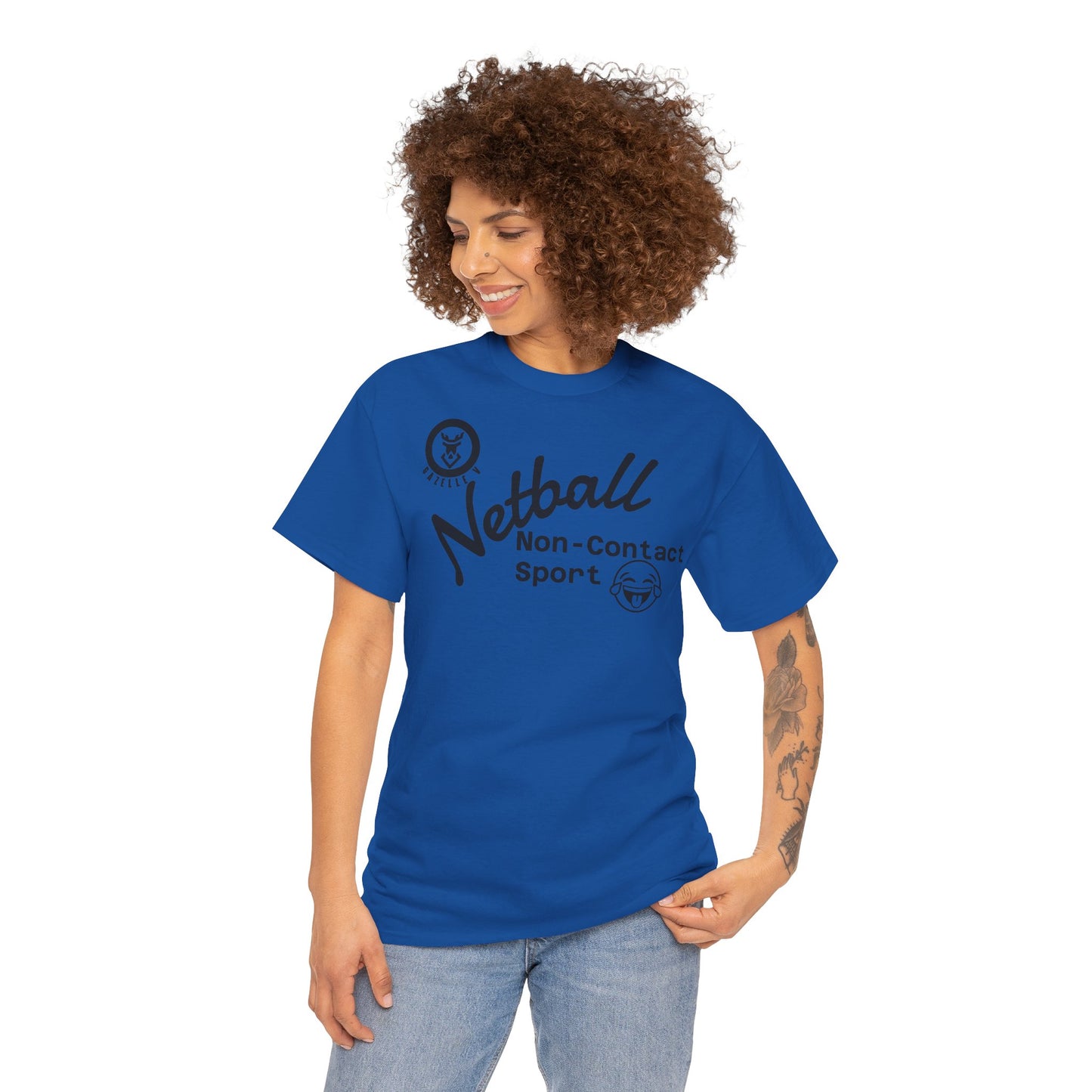 Gazelle V 'Netball. Non-Contact Sport...' t-shirt