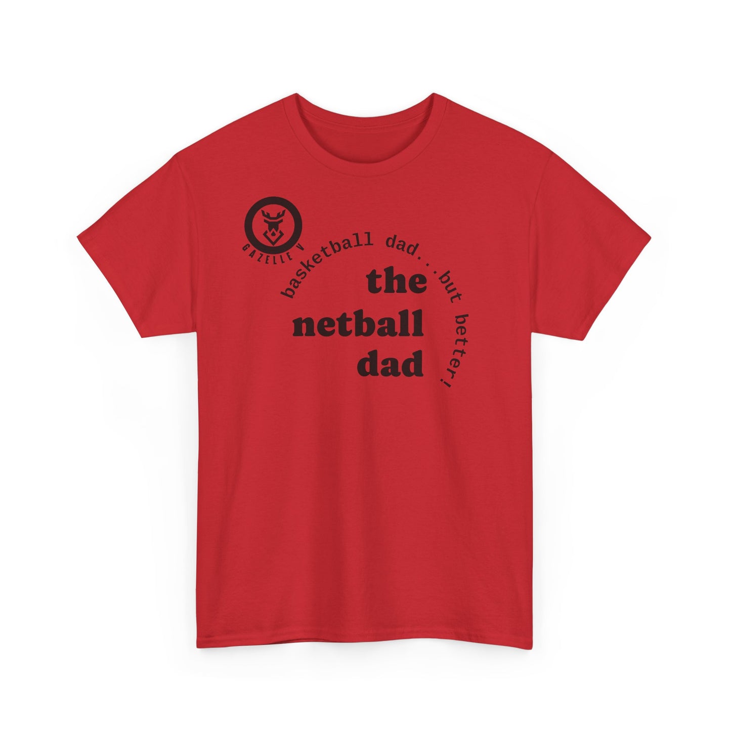Gazelle V 'the netball dad' t-shirt