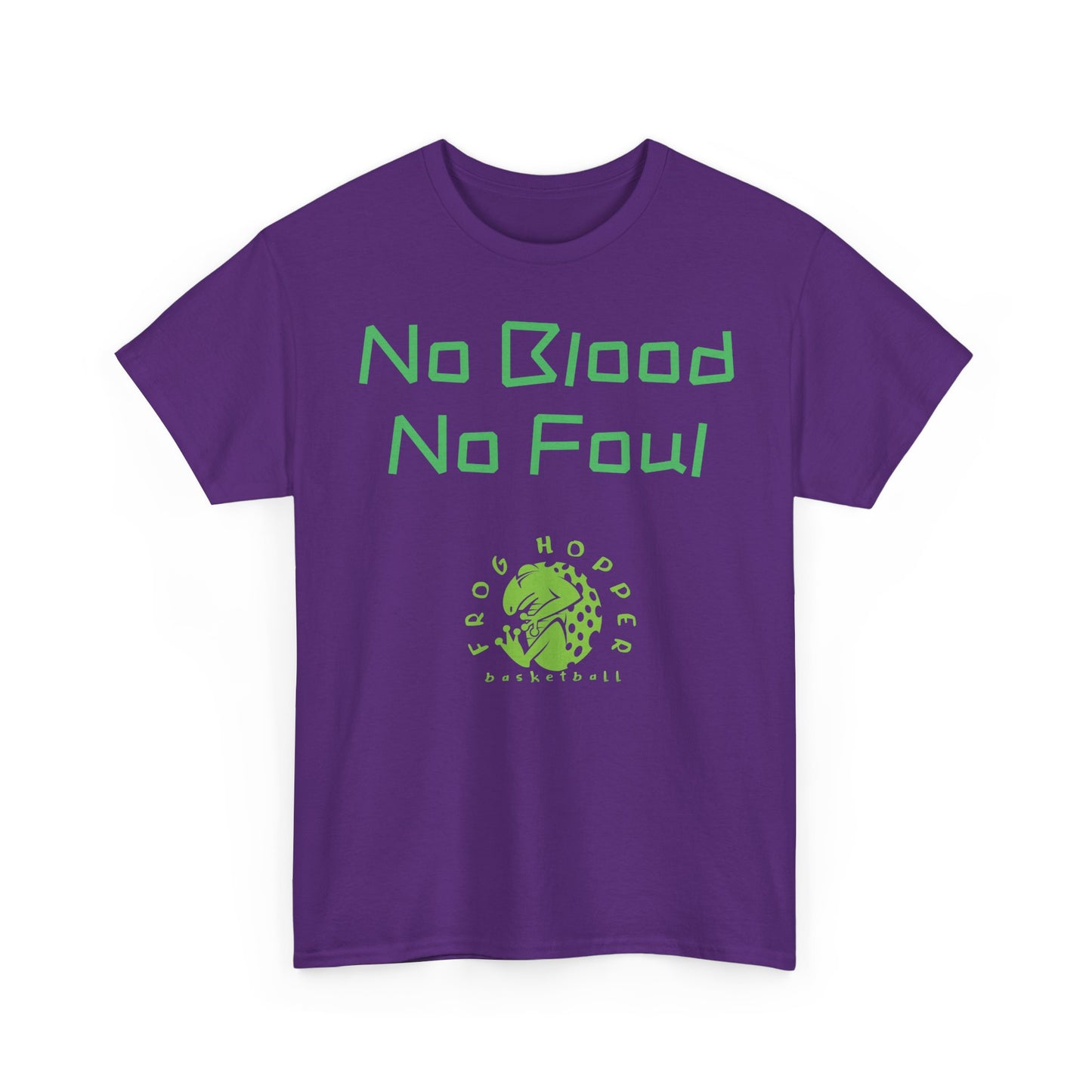 Frog Hopper Basketball "No Blood. No Foul" Sports T-Shirt