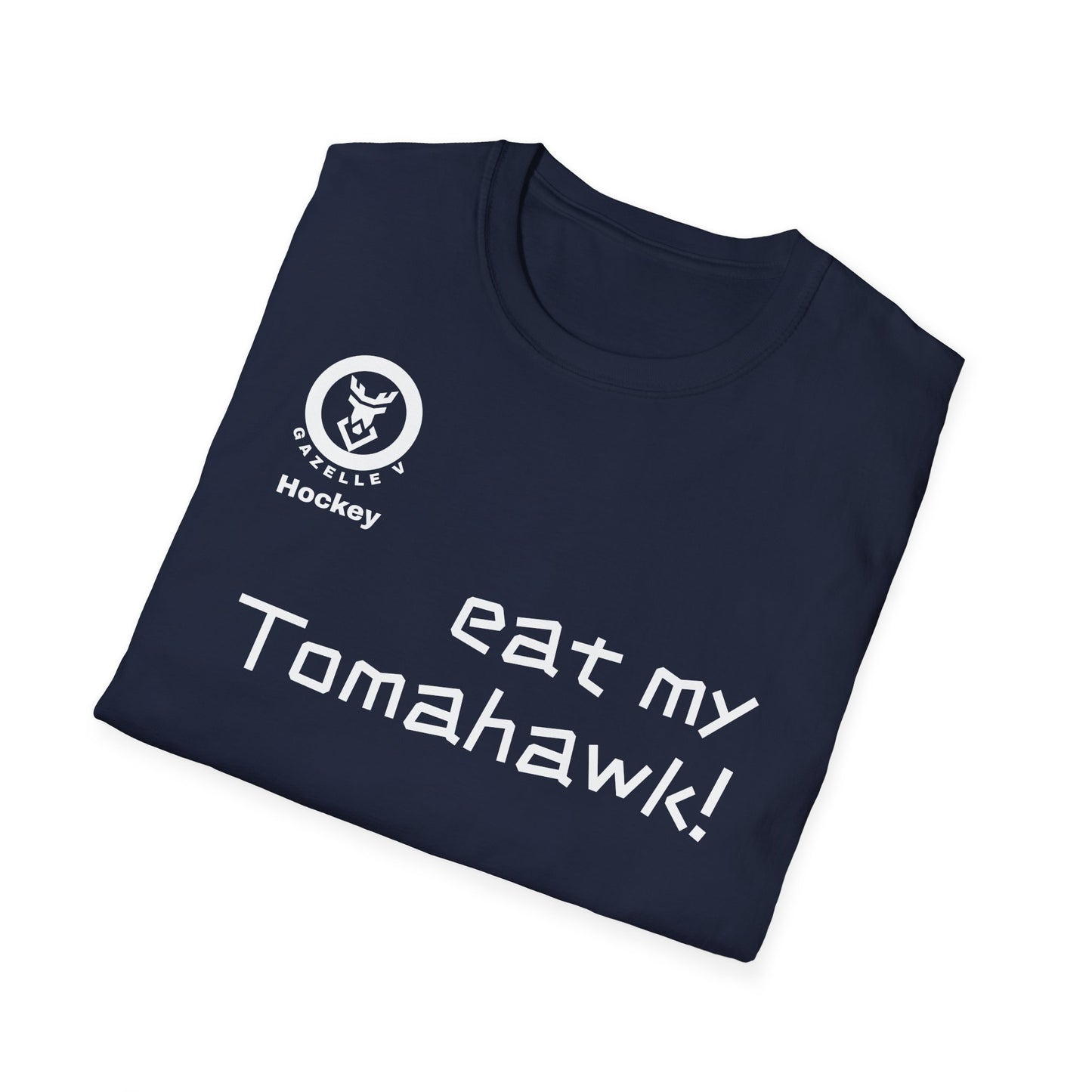 Gazelle V 'Eat My Tomahawk!' Hockey T-Shirt