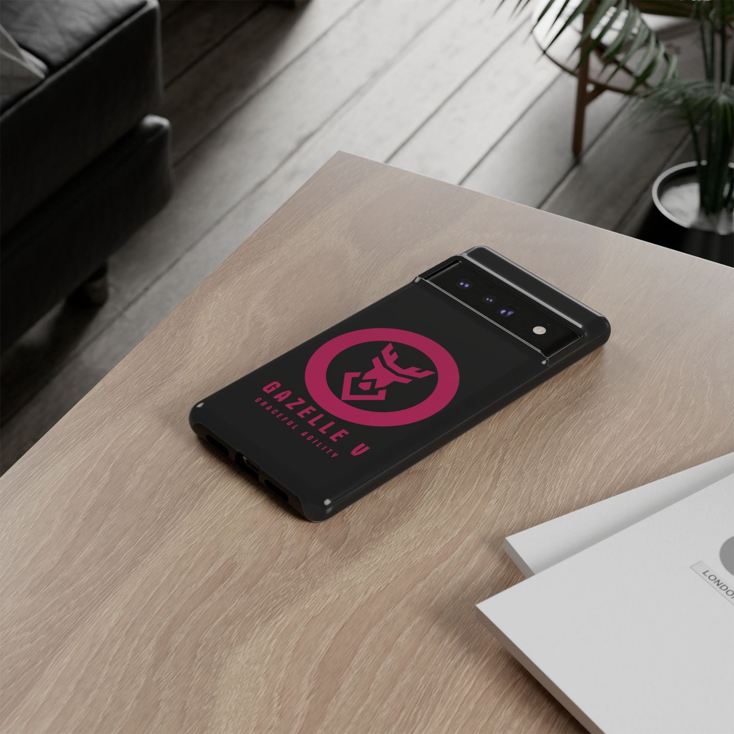 Gazelle V 'Graceful Agility' Toughened Phone Case