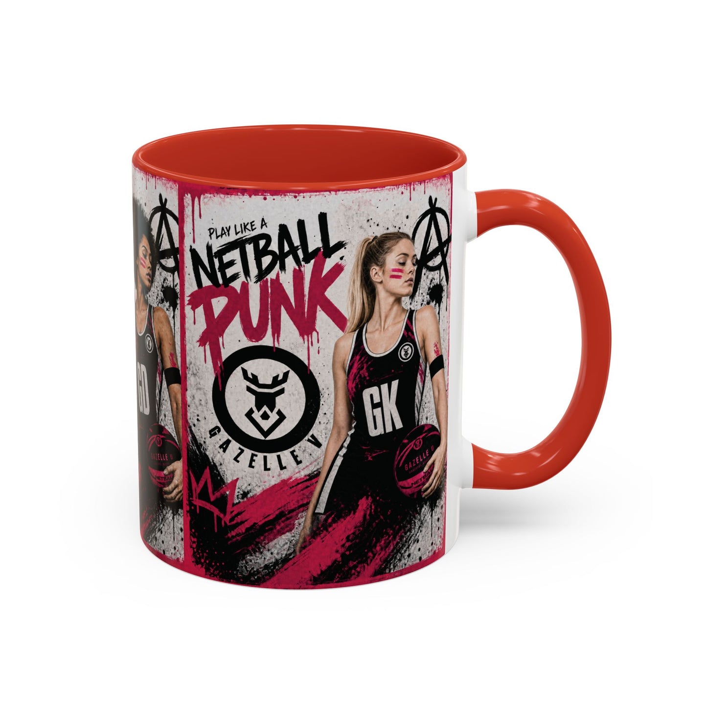 Netball Punk Defence (GK/GD/WD) Coffee Mug
