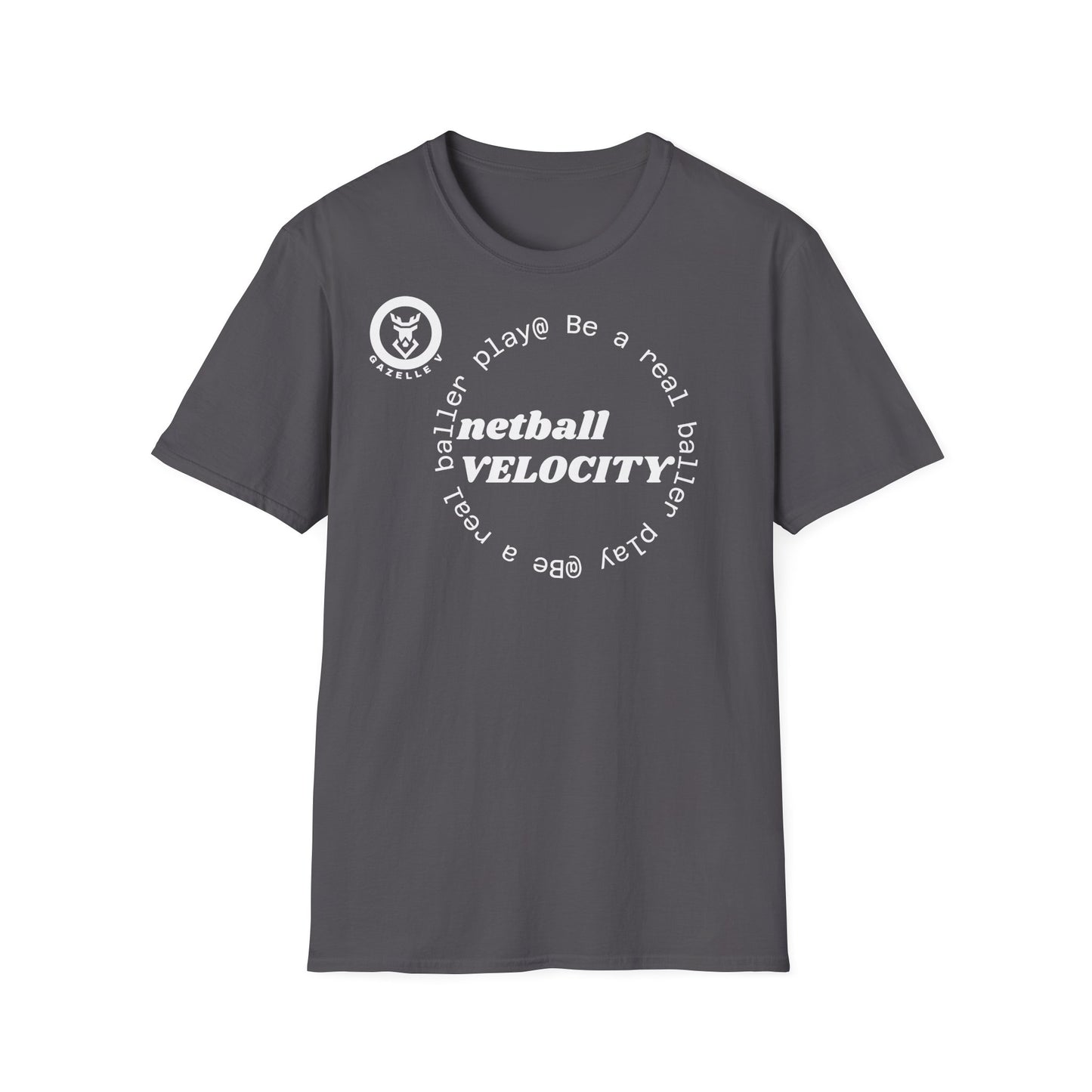 Gazelle V "Netball VELOCITY" Circle T-Shirt