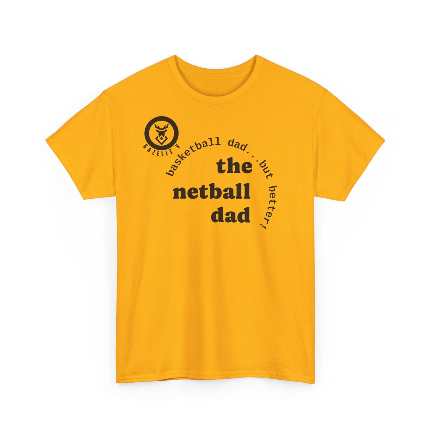 Gazelle V 'the netball dad' t-shirt