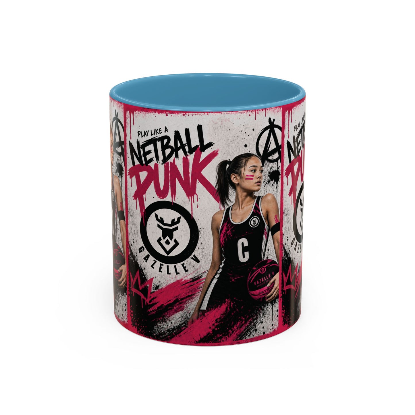 Netball Punk Mid Court (WD/C/WA) Coffee Mug
