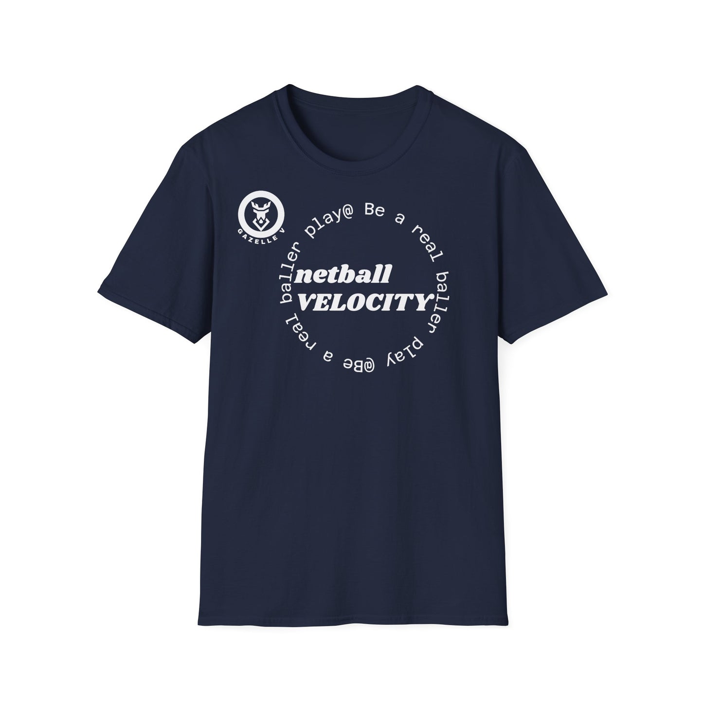 Gazelle V "Netball VELOCITY" Circle T-Shirt