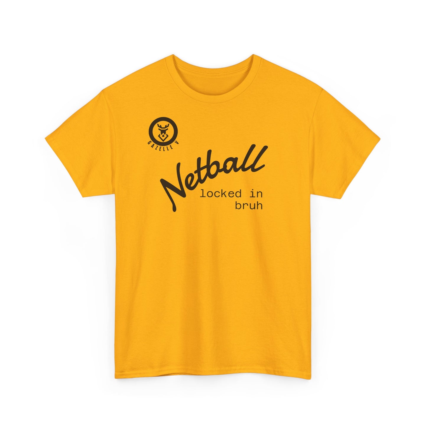 Gazelle V Netball "locked in bruh" Sports T-Shirt