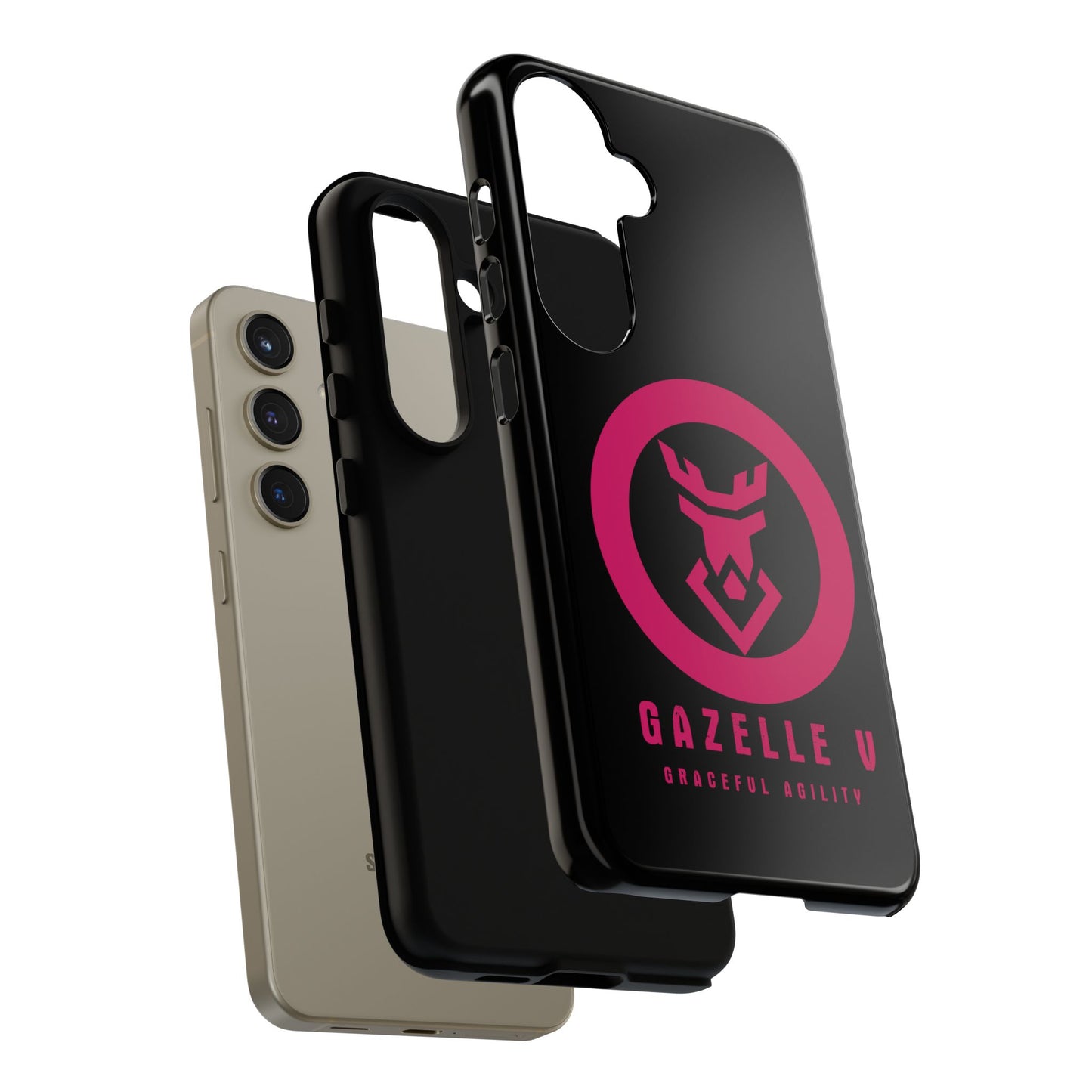 Gazelle V 'Graceful Agility' Toughened Phone Case