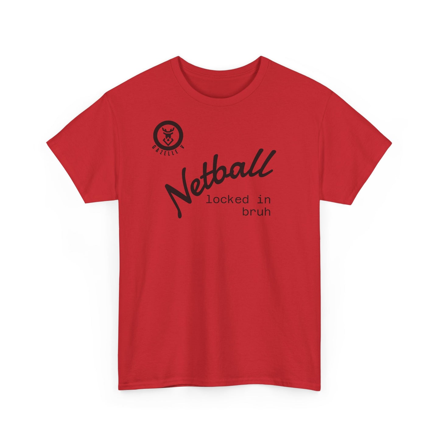 Gazelle V Netball "locked in bruh" Sports T-Shirt