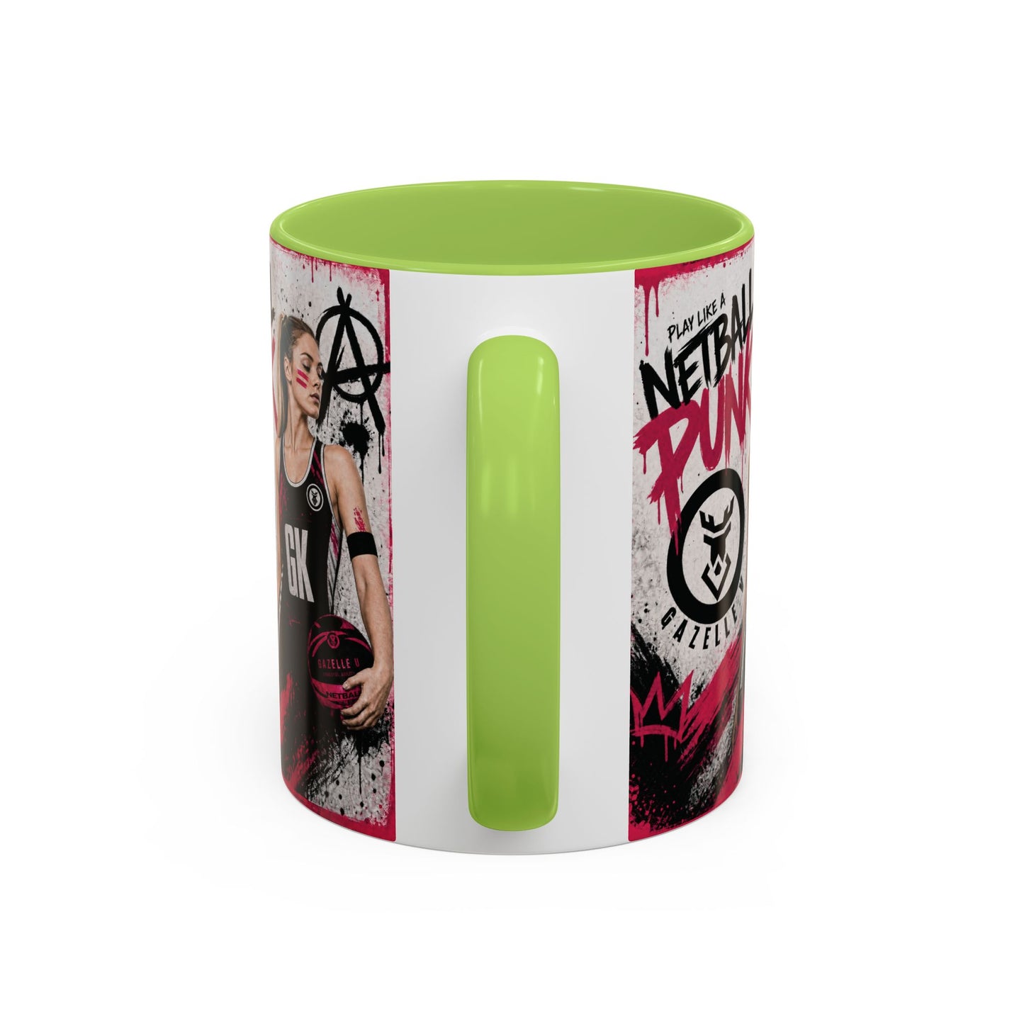 Netball Punk Defence (GK/GD/WD) Coffee Mug