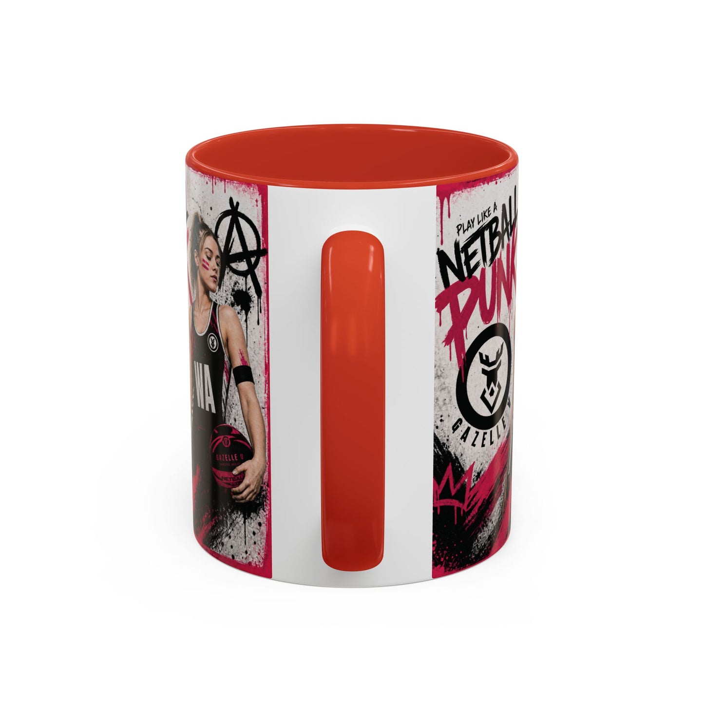 Netball Punk Mid Court (WD/C/WA) Coffee Mug