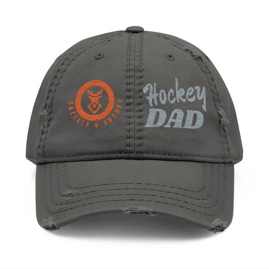 Gazelle V Hockey "Hockey Dad" Distressed Embroidered Cap