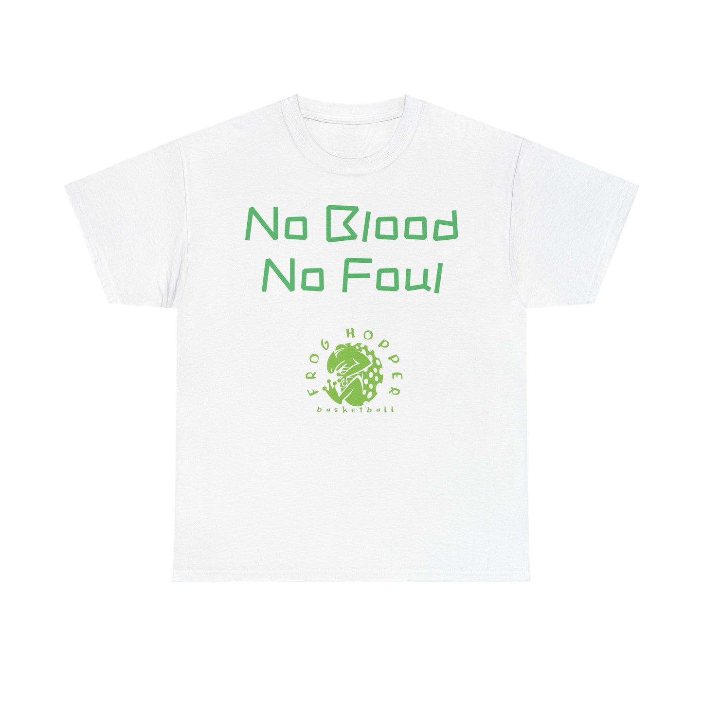 Frog Hopper Basketball "No Blood. No Foul" Sports T-Shirt