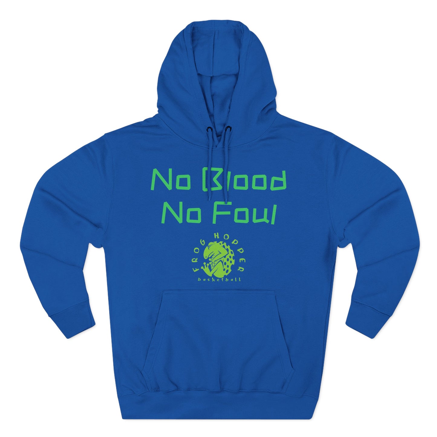 Frog Hopper Basketball "No Blood. No Foul" Sports Hoodie