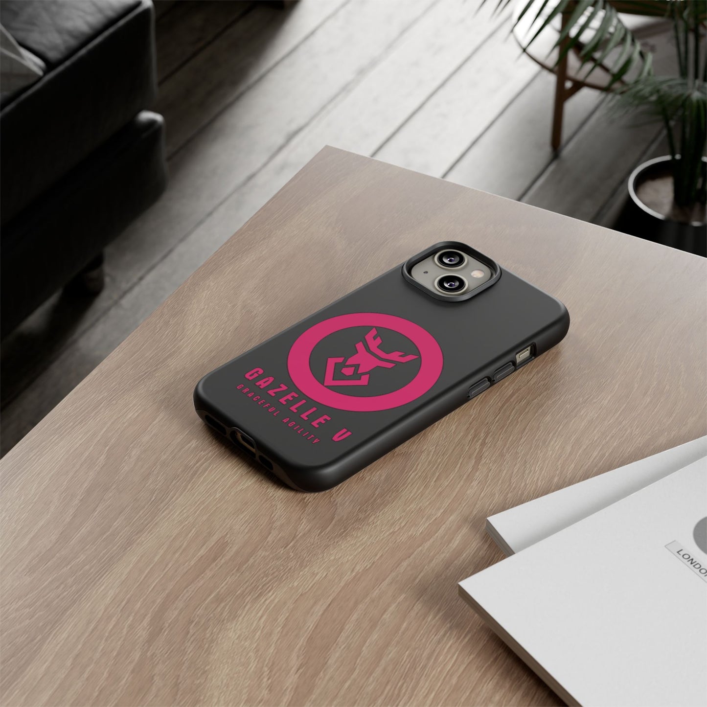 Gazelle V 'Graceful Agility' Toughened Phone Case