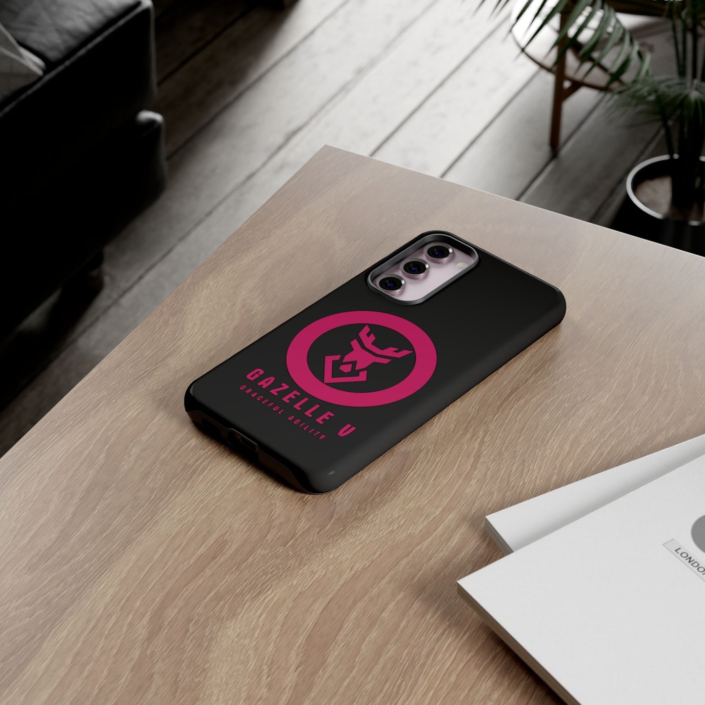 Gazelle V 'Graceful Agility' Toughened Phone Case