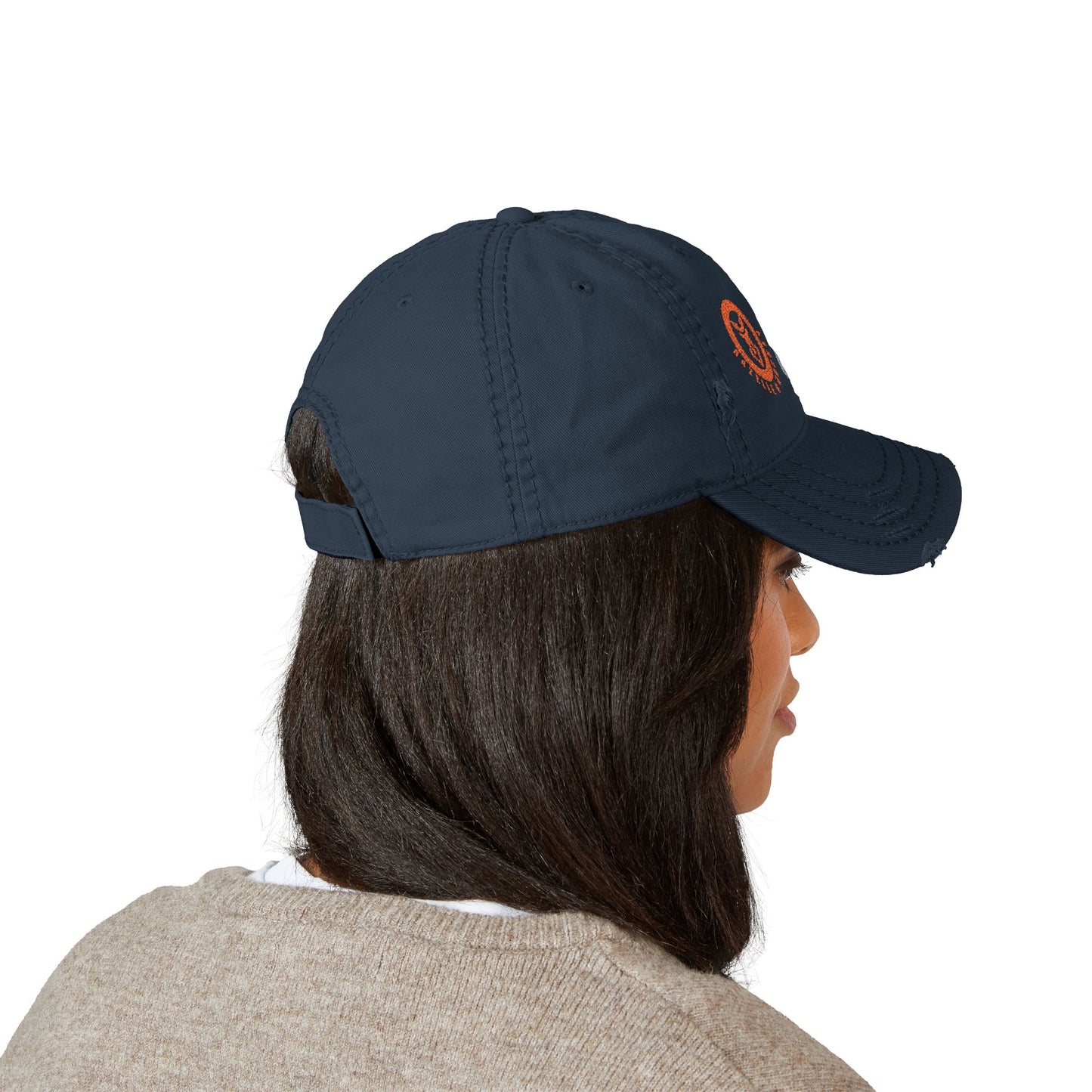 Gazelle V Hockey "Hockey Coach" Distressed Embroidered Cap