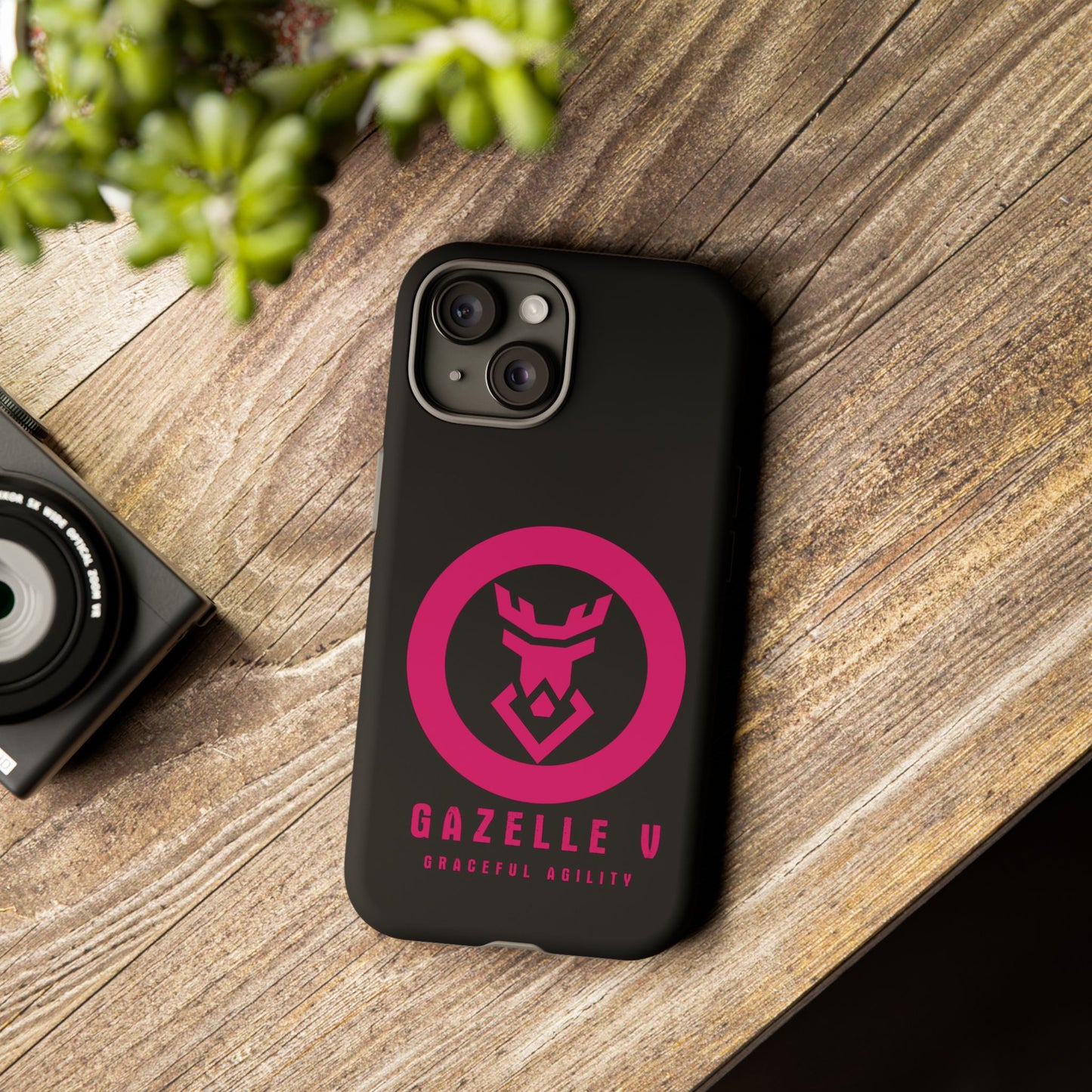 Gazelle V 'Graceful Agility' Toughened Phone Case