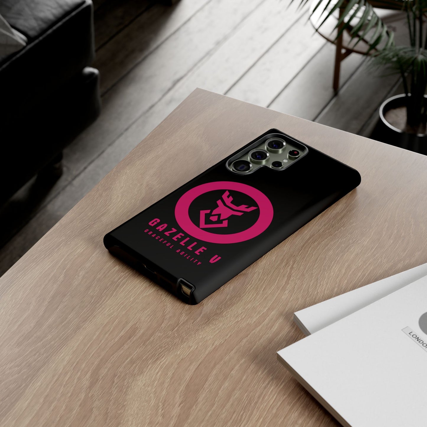 Gazelle V 'Graceful Agility' Toughened Phone Case