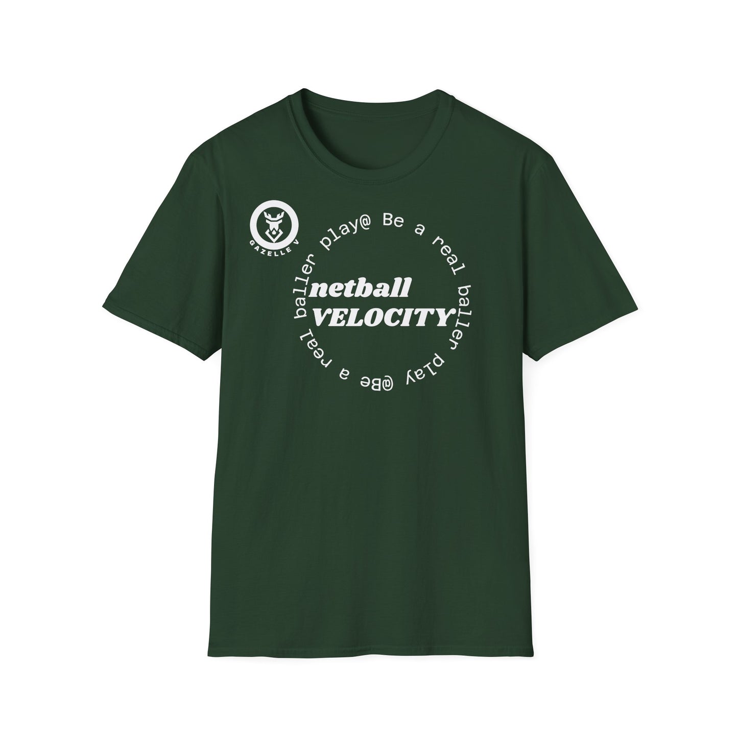 Gazelle V "Netball VELOCITY" Circle T-Shirt