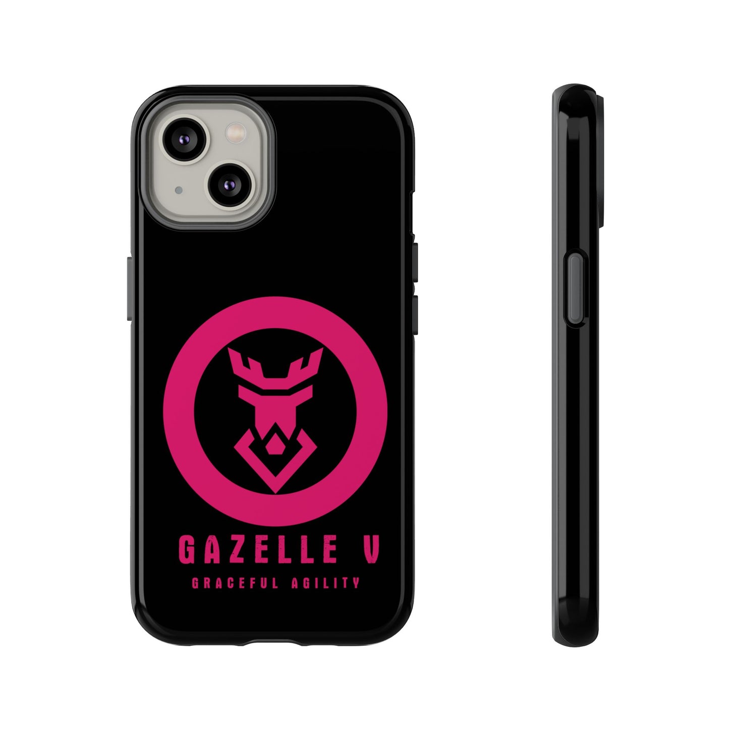 Gazelle V 'Graceful Agility' Toughened Phone Case