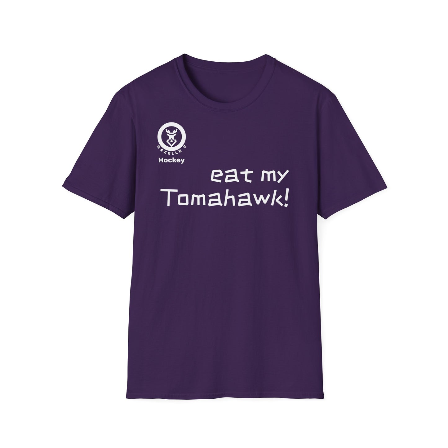 Gazelle V 'Eat My Tomahawk!' Hockey T-Shirt