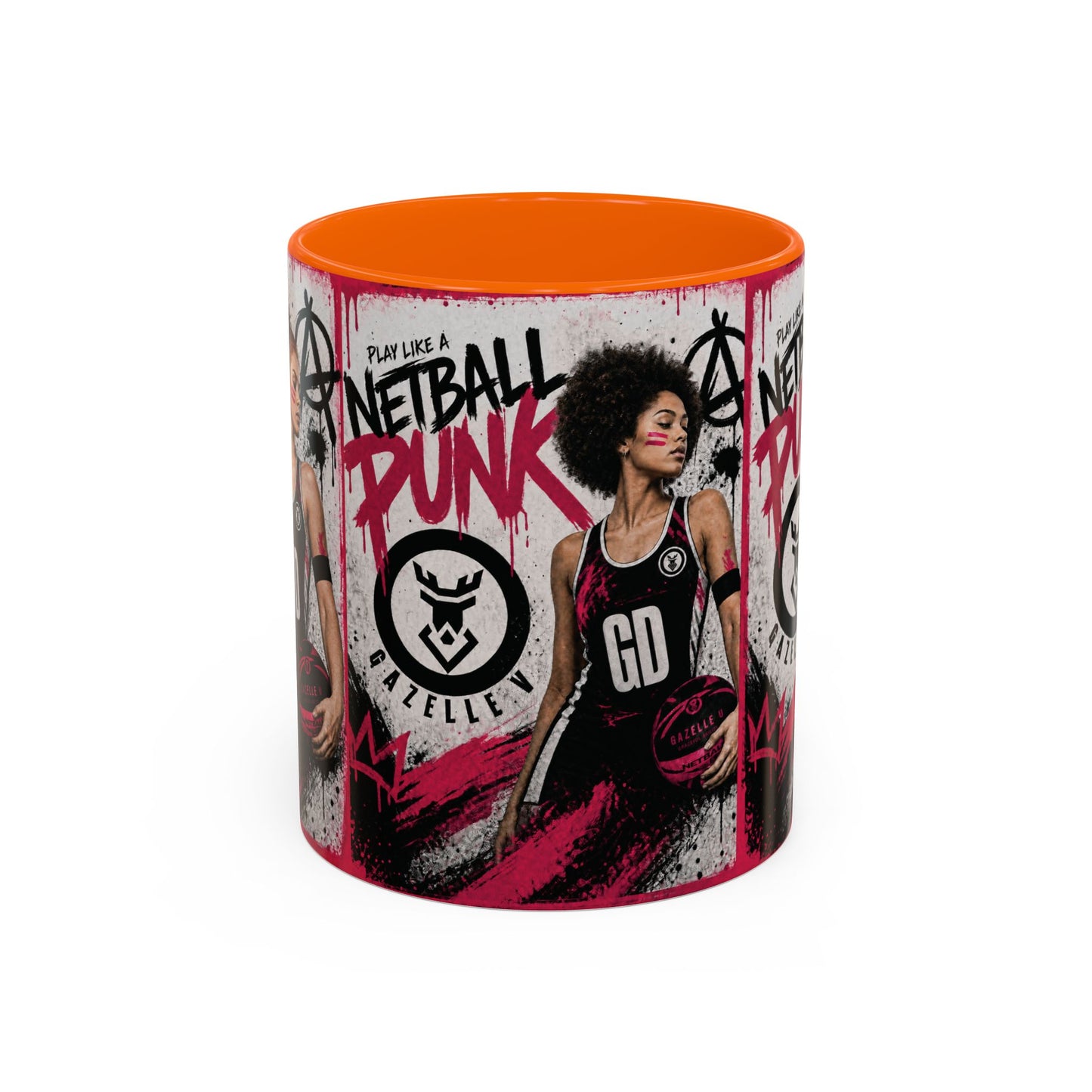 Netball Punk Defence (GK/GD/WD) Coffee Mug