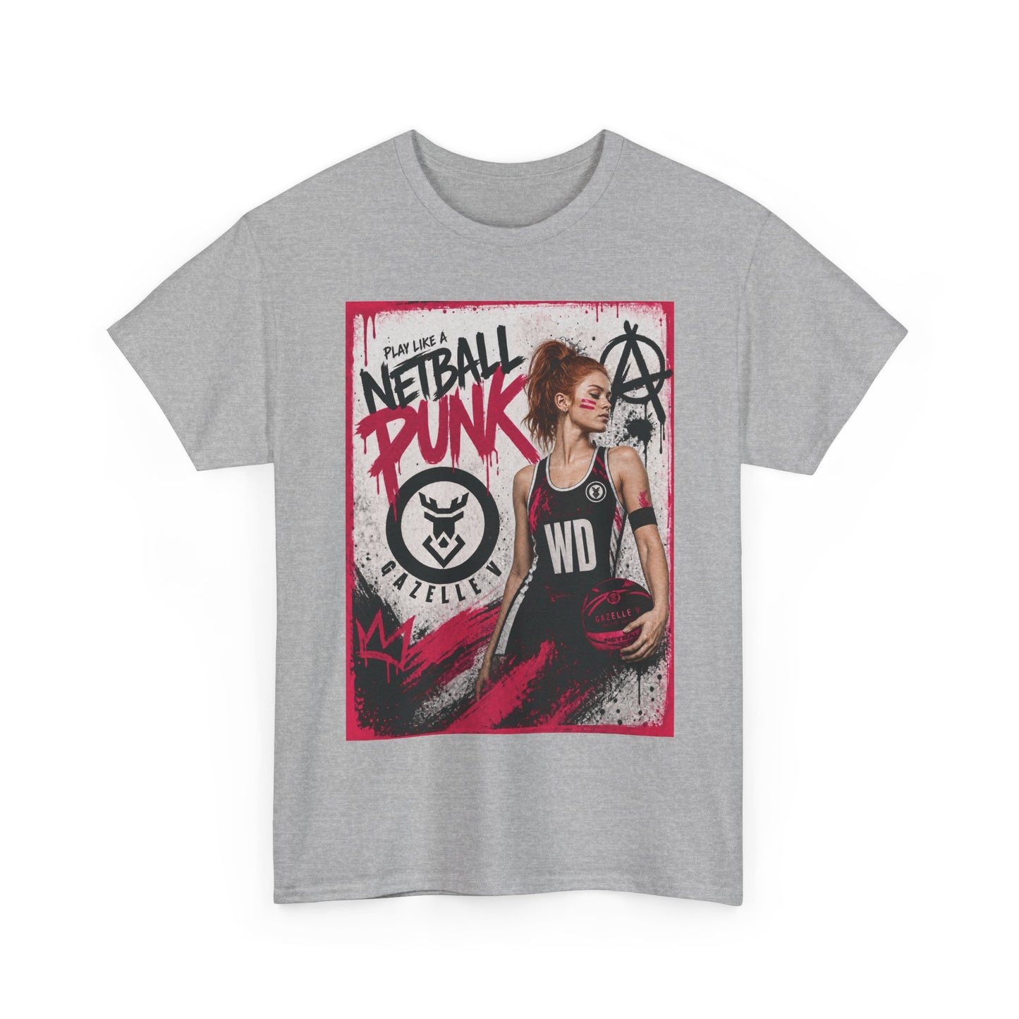 'WD Netball Punk' Limited Edition T-Shirt