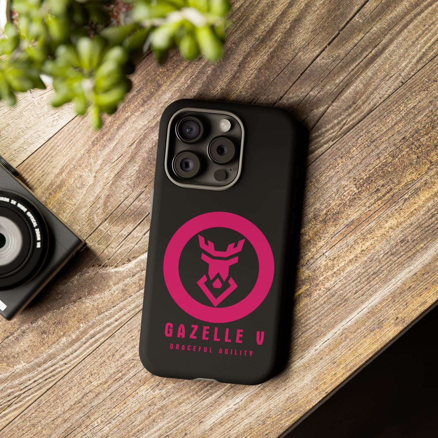 Gazelle V 'Graceful Agility' Toughened Phone Case