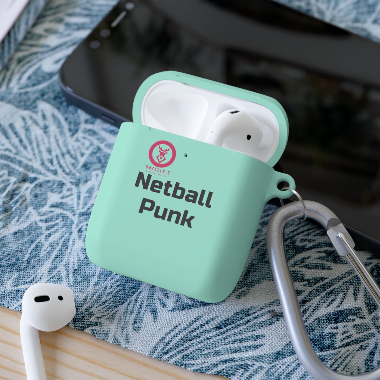 Gazelle Netball 'Netball Punk' Air Pods Case