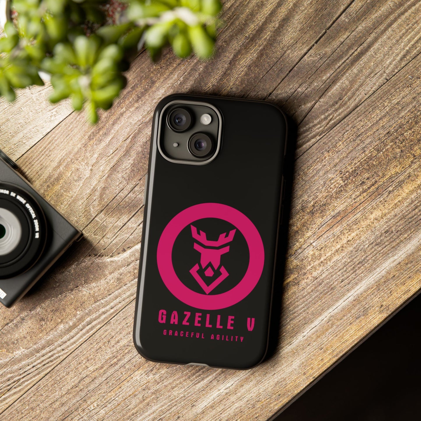 Gazelle V 'Graceful Agility' Toughened Phone Case