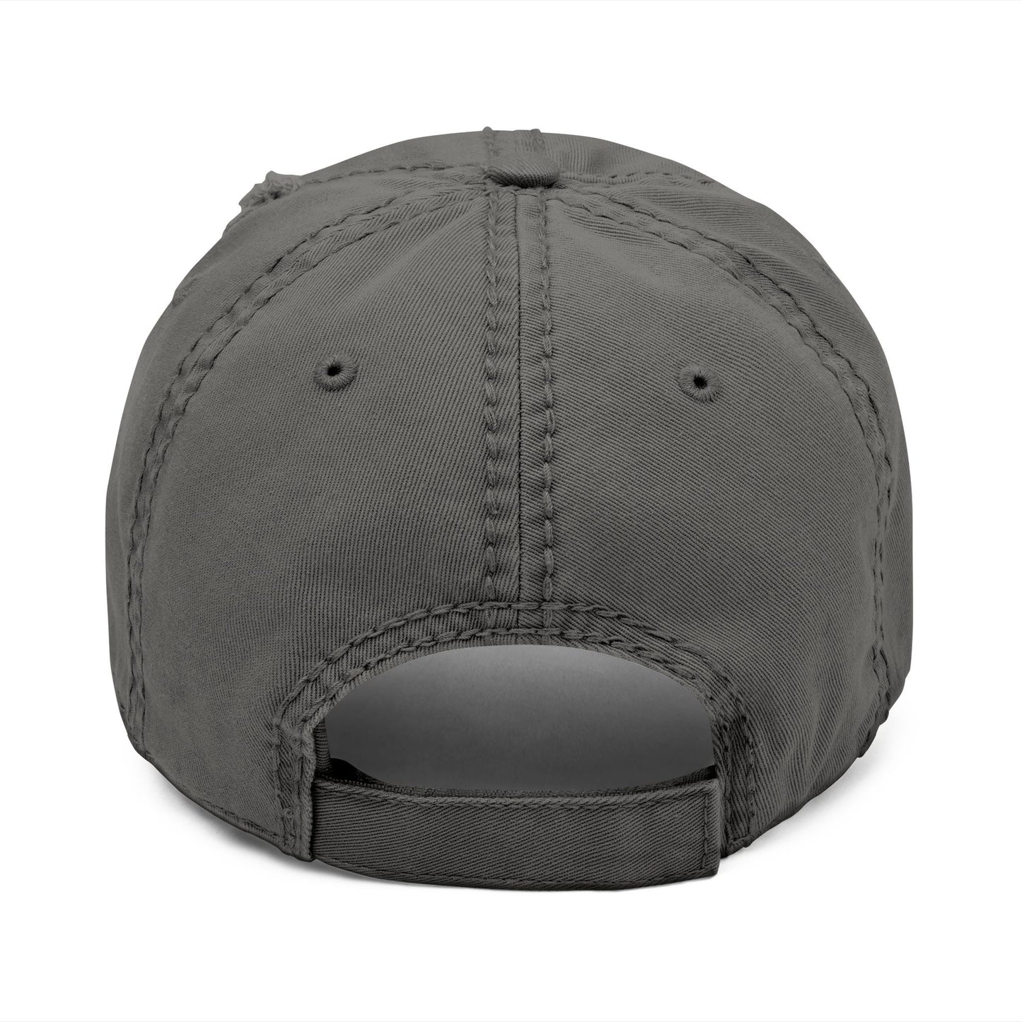 Gazelle 'Netball Mum' Embroidered Distressed Baseball Cap