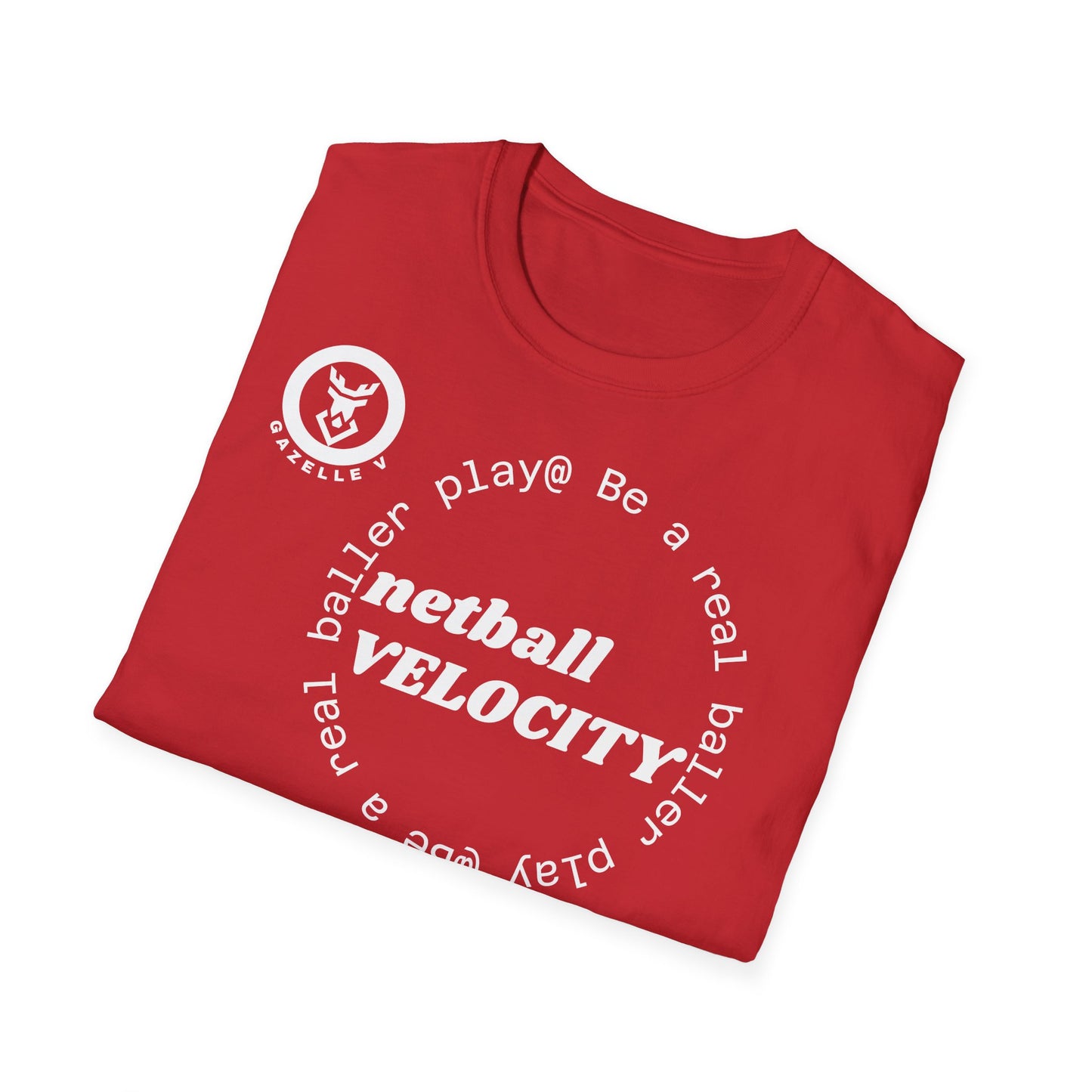 Gazelle V "Netball VELOCITY" Circle T-Shirt