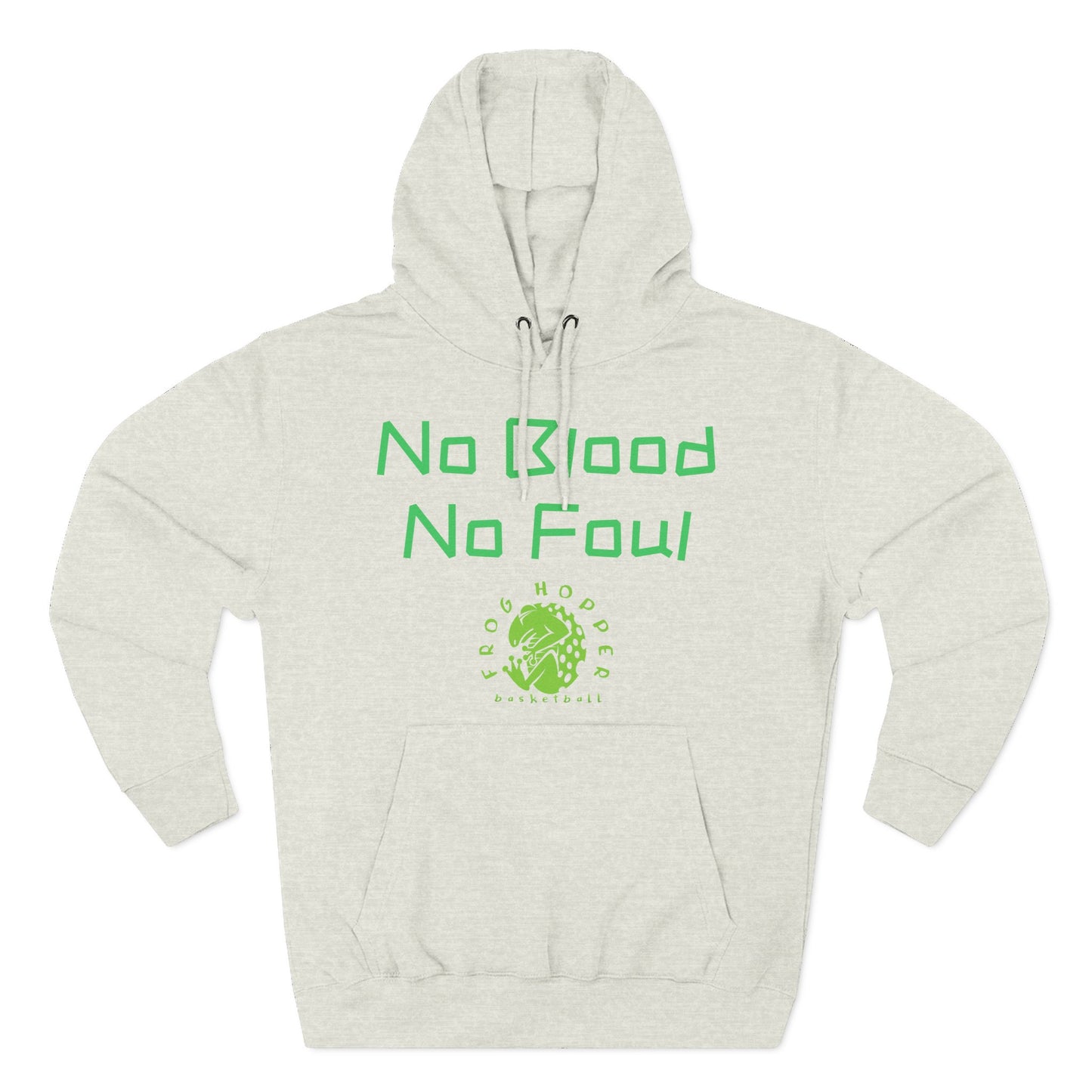 Frog Hopper Basketball "No Blood. No Foul" Sports Hoodie