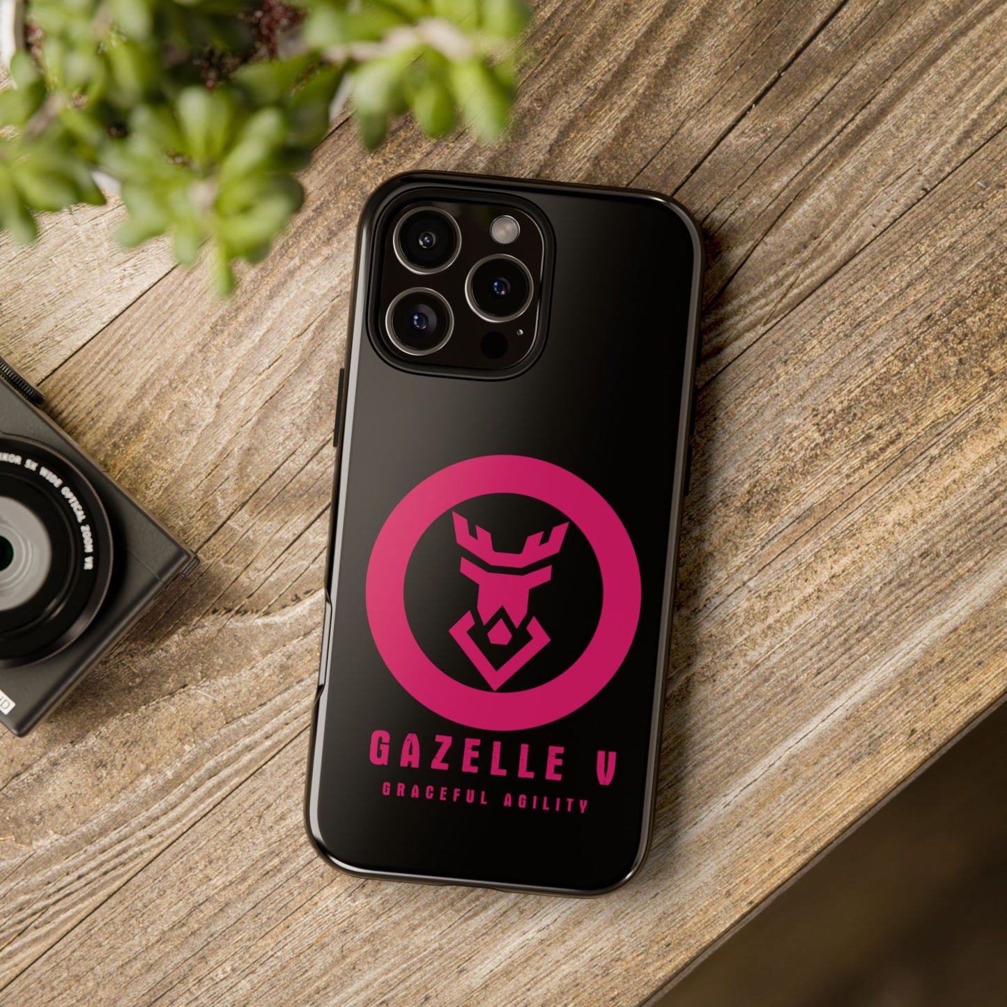 Gazelle V 'Graceful Agility' Toughened Phone Case