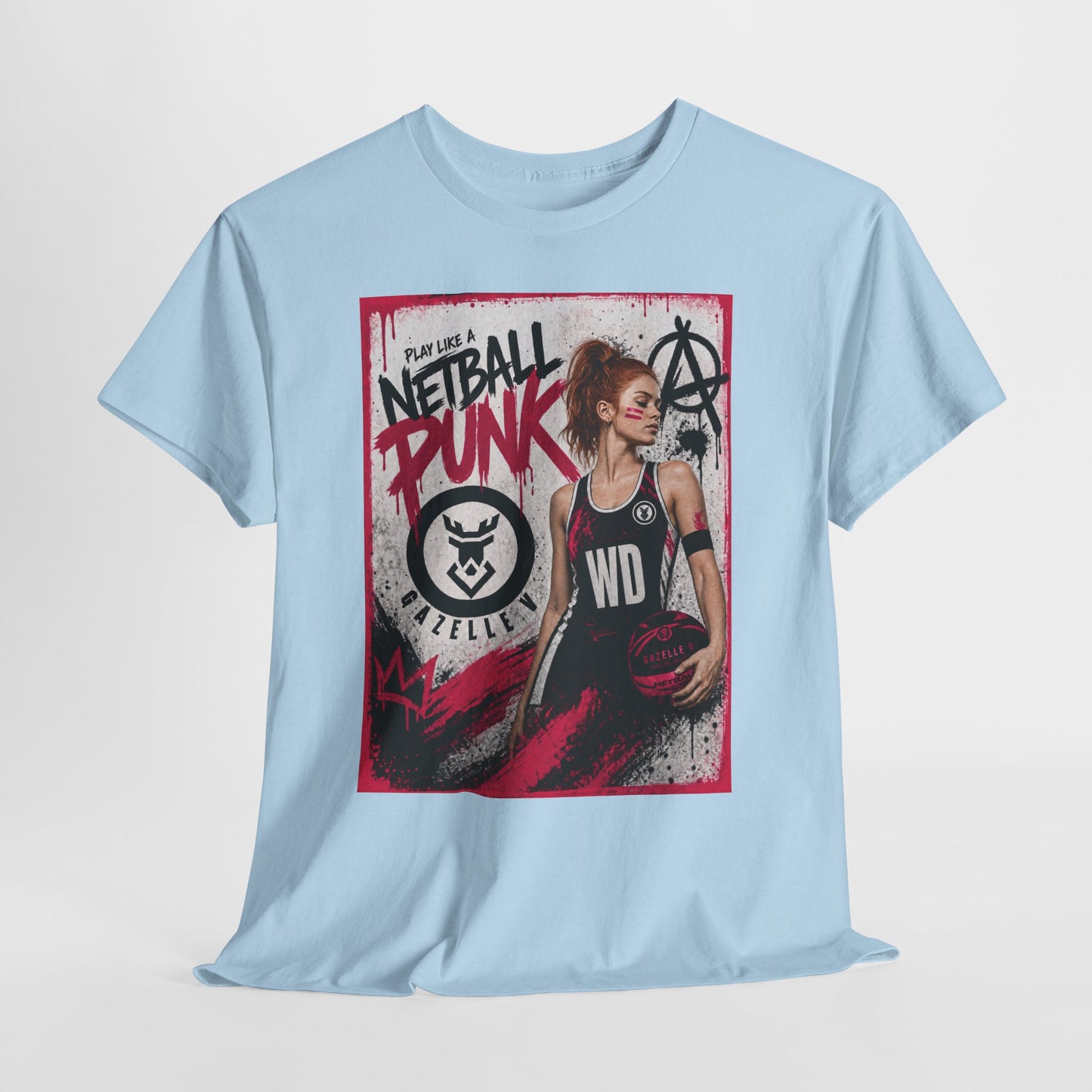 'WD Netball Punk' Limited Edition T-Shirt