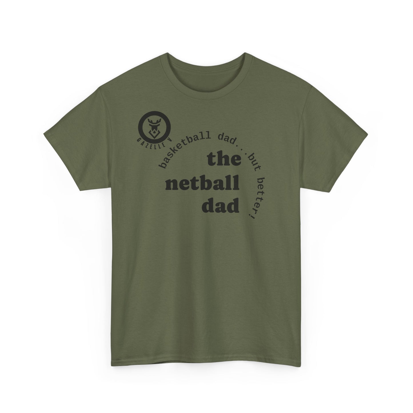 Gazelle V 'the netball dad' t-shirt
