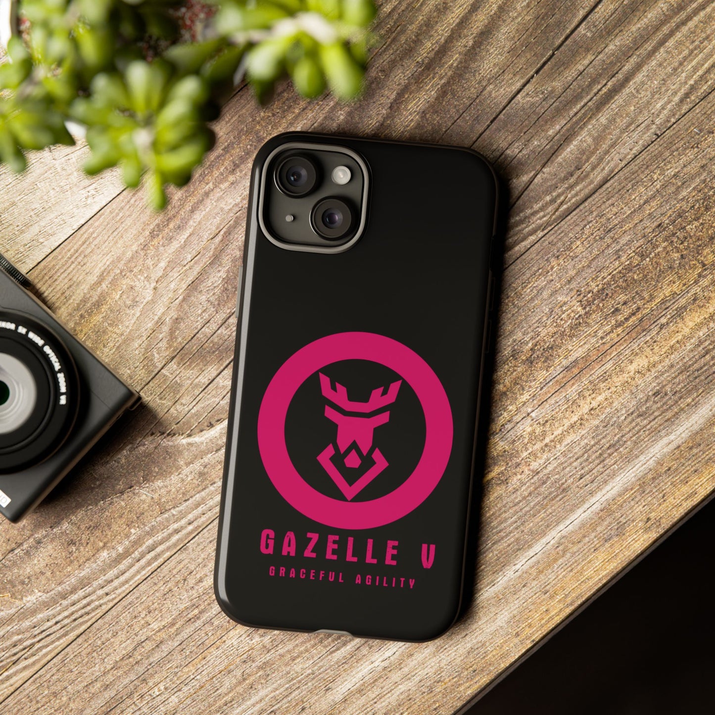 Gazelle V 'Graceful Agility' Toughened Phone Case