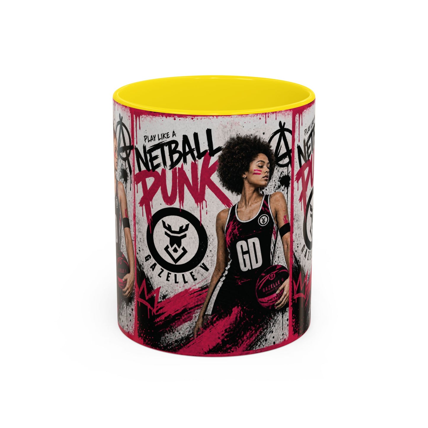 Netball Punk Defence (GK/GD/WD) Coffee Mug