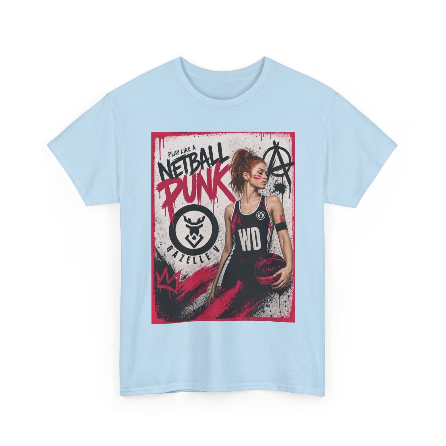 'WD Netball Punk' Limited Edition T-Shirt